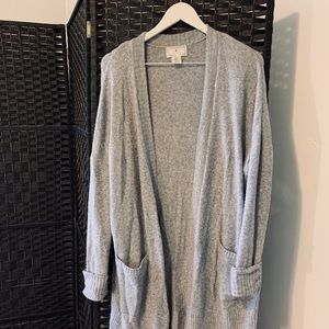Long Grey Sweater